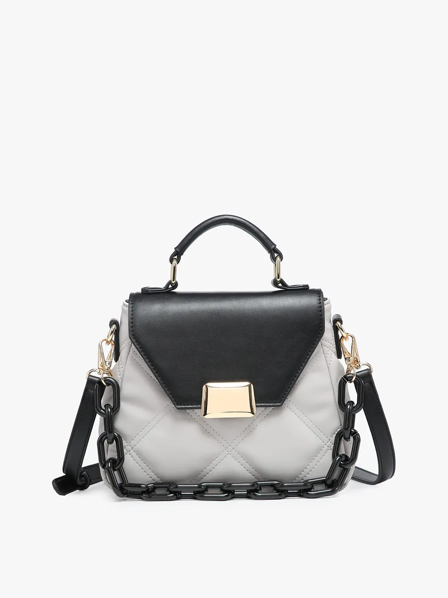 Ollie Vegan Quilted Crossbody