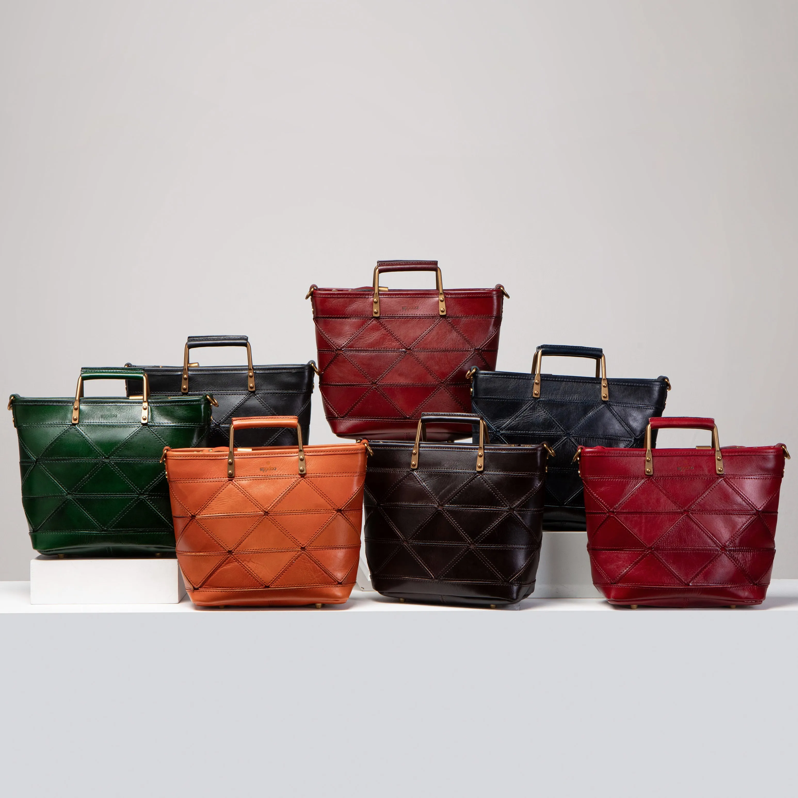 Origami Small Tote - Tan