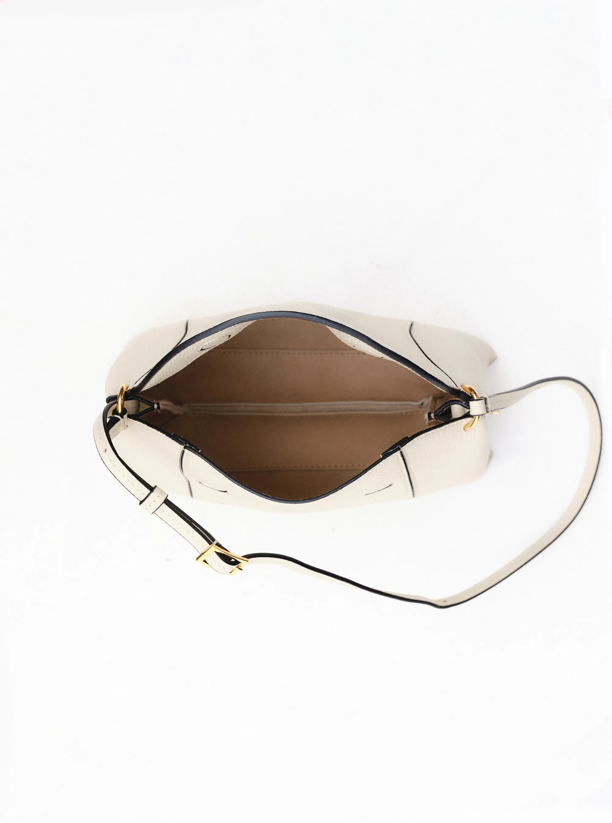 Penelope Slouch Bag - Beige Crust
