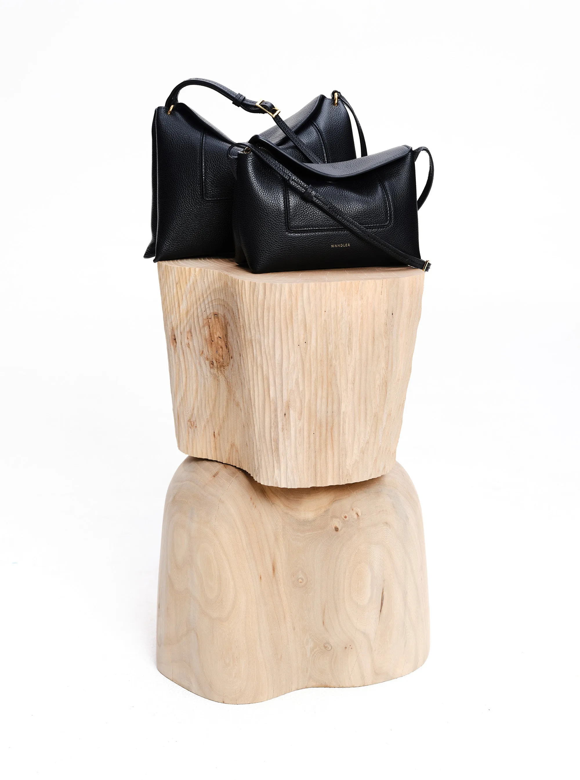 Penelope Slouch Bag - Black Crust