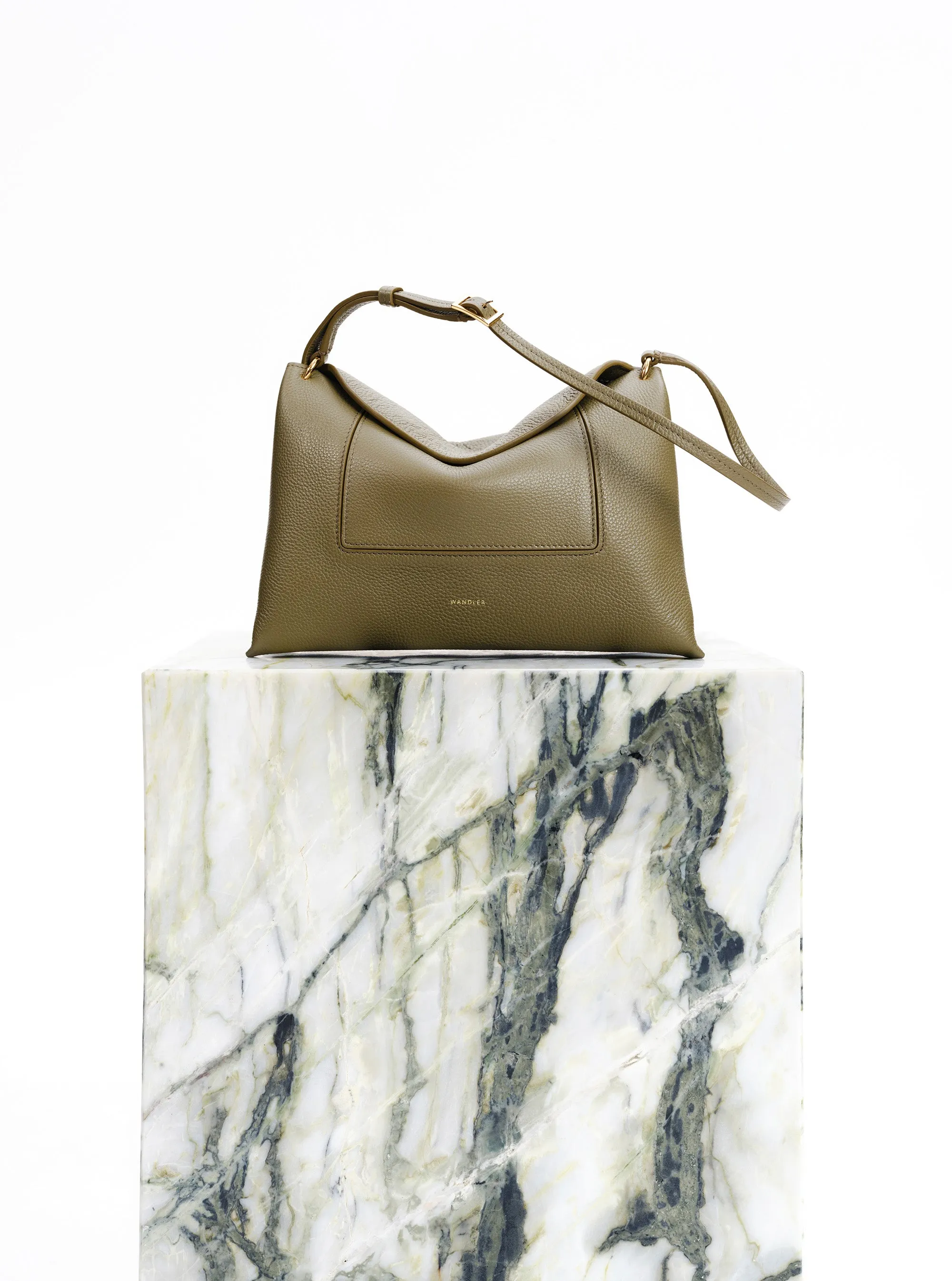 Penelope Slouch Bag - Olive Crust