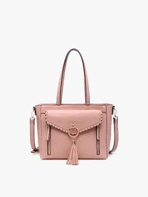 Phoebe Vegan Whipstitch Tote