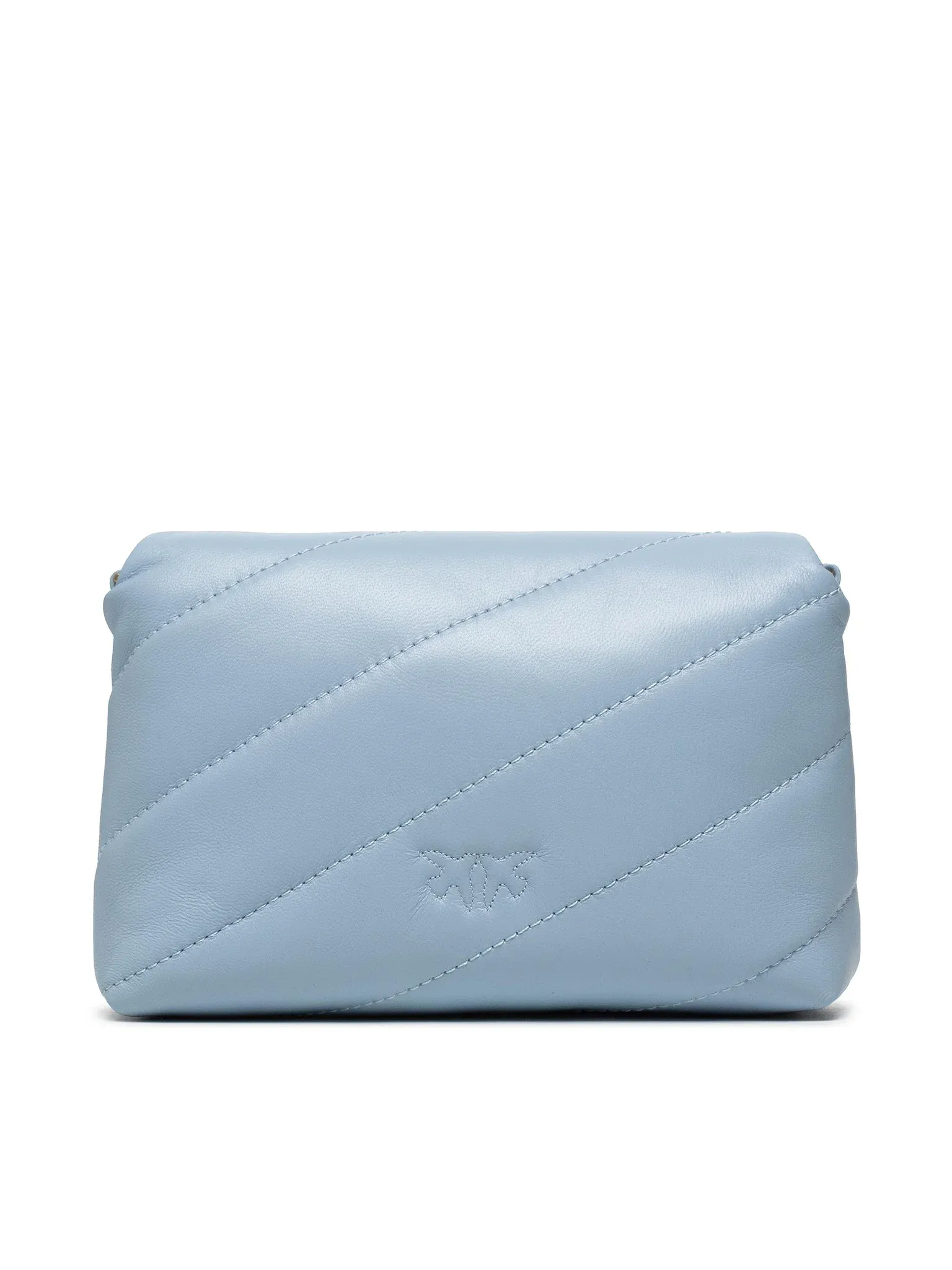P.I.N.K.O LOVE MINI PUFF MAXY QUILT CROSSBODY BAG