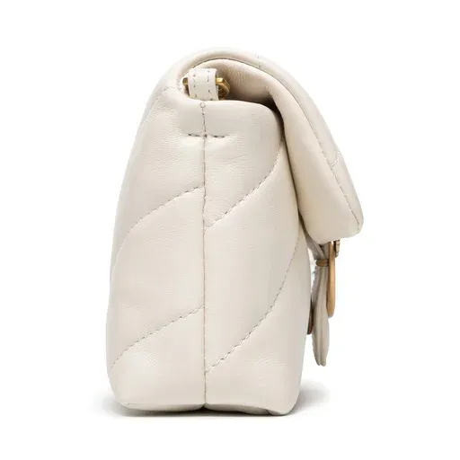 P.I.N.K.O LOVE MINI PUFF MAXY QUILT CROSSBODY BAG
