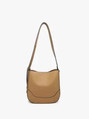 Poppy Vegan Paneled Crossbody