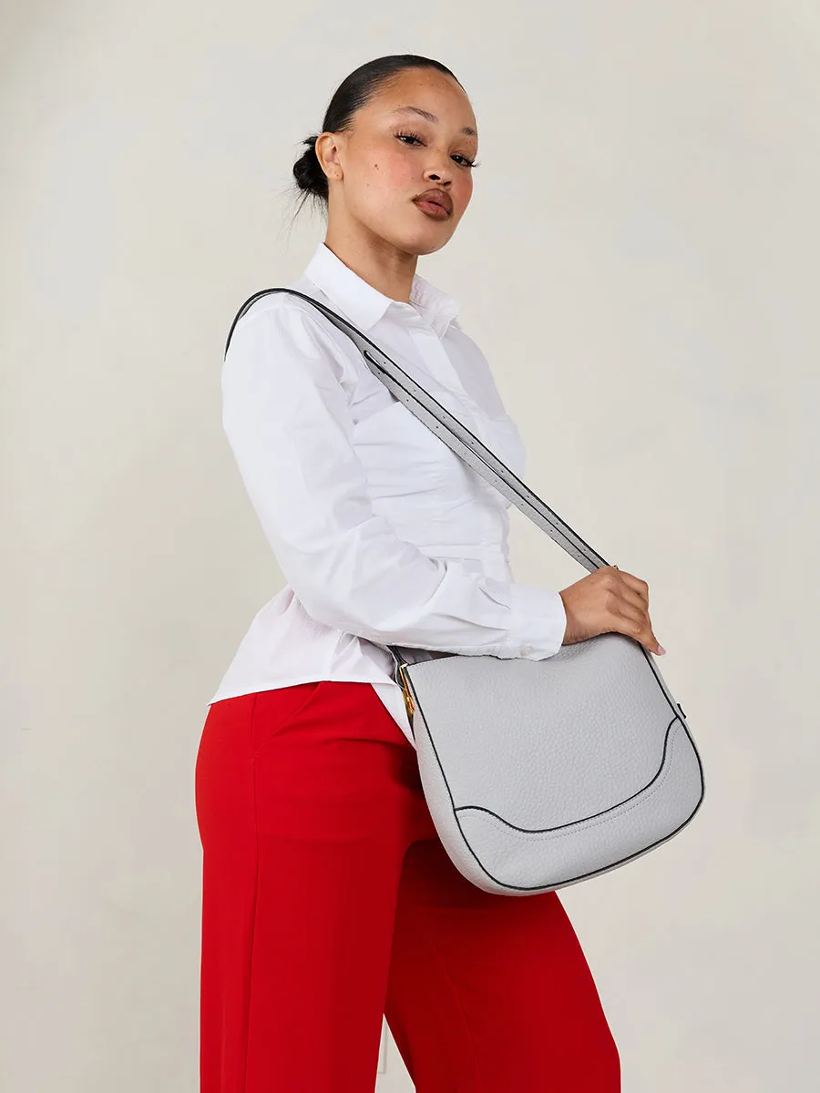 Poppy Vegan Paneled Crossbody