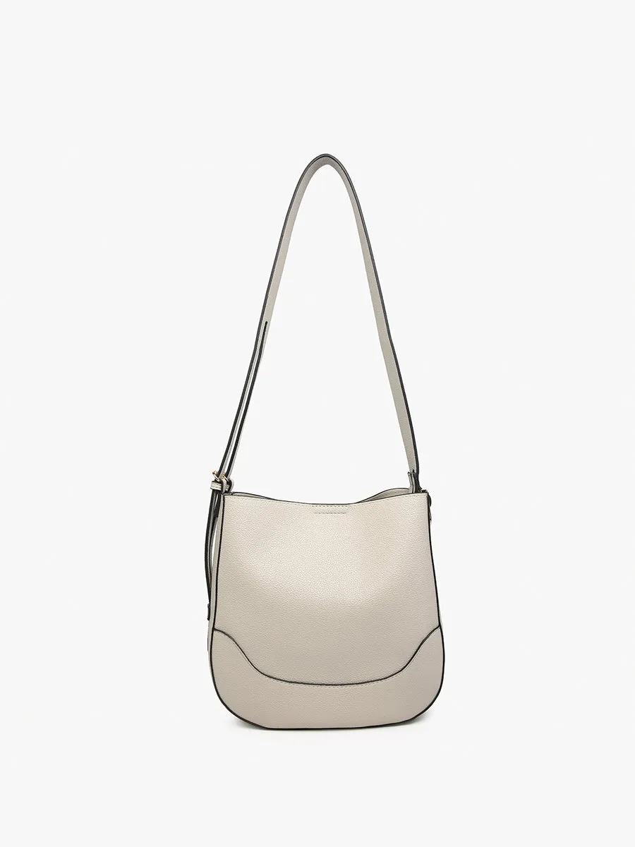 Poppy Vegan Paneled Crossbody