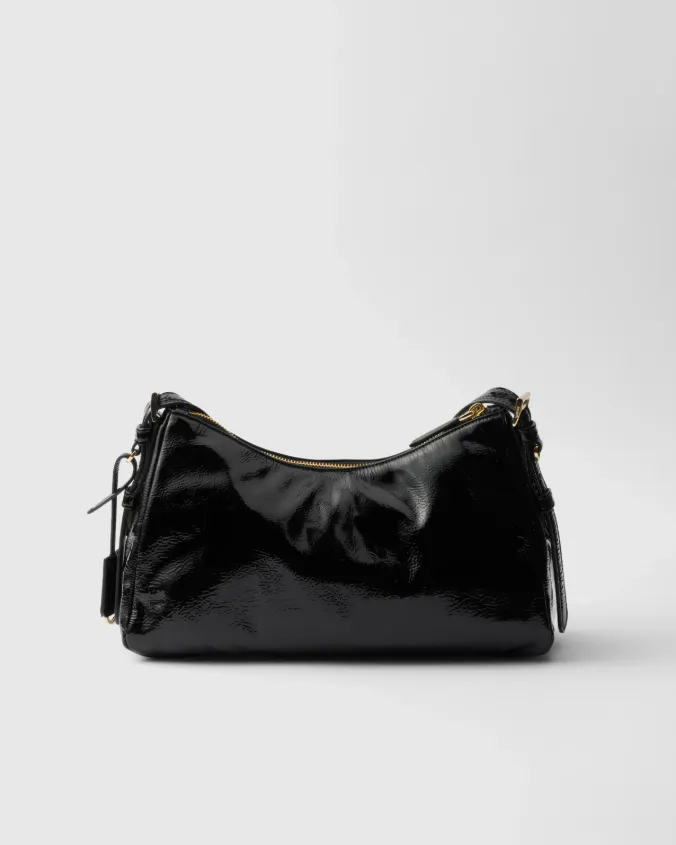 Prada aim??e medium naplak leather shoulder bag