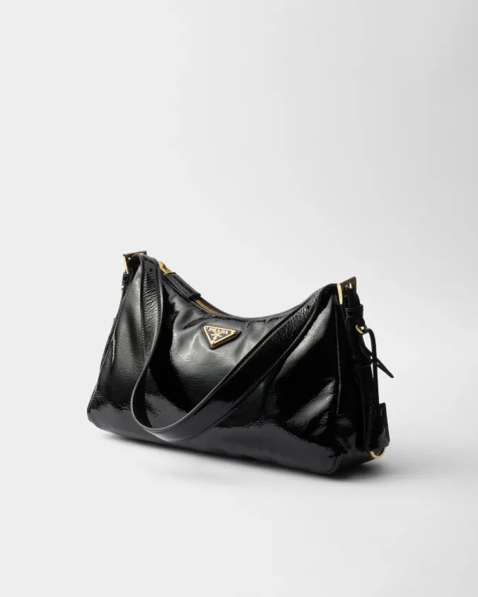 Prada aim??e medium naplak leather shoulder bag