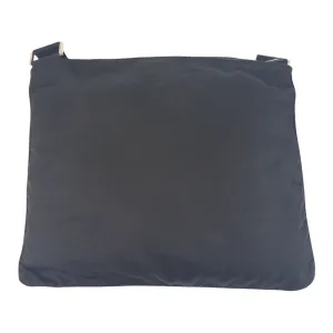 PRADA Shoulder Bag 42 Nylon black Test Triangle With logo