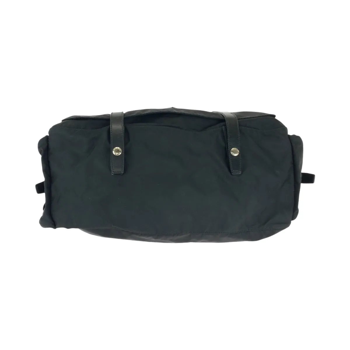 PRADA Shoulder Bag BT0643 Nylon black Test Triangle With logo