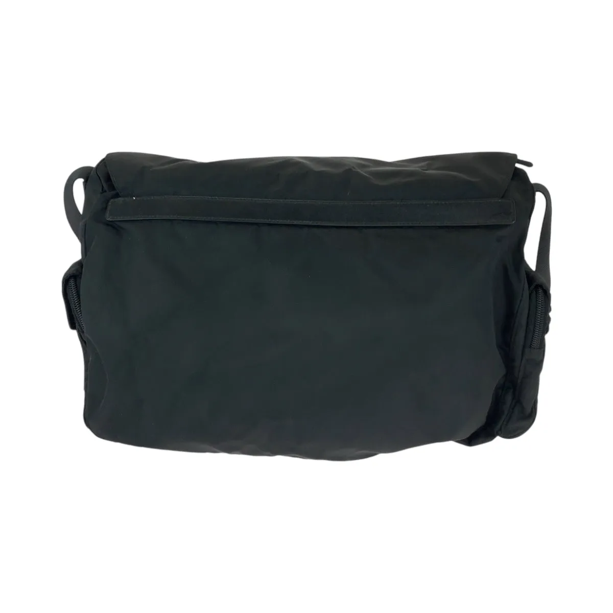 PRADA Shoulder Bag BT0643 Nylon black Test Triangle With logo
