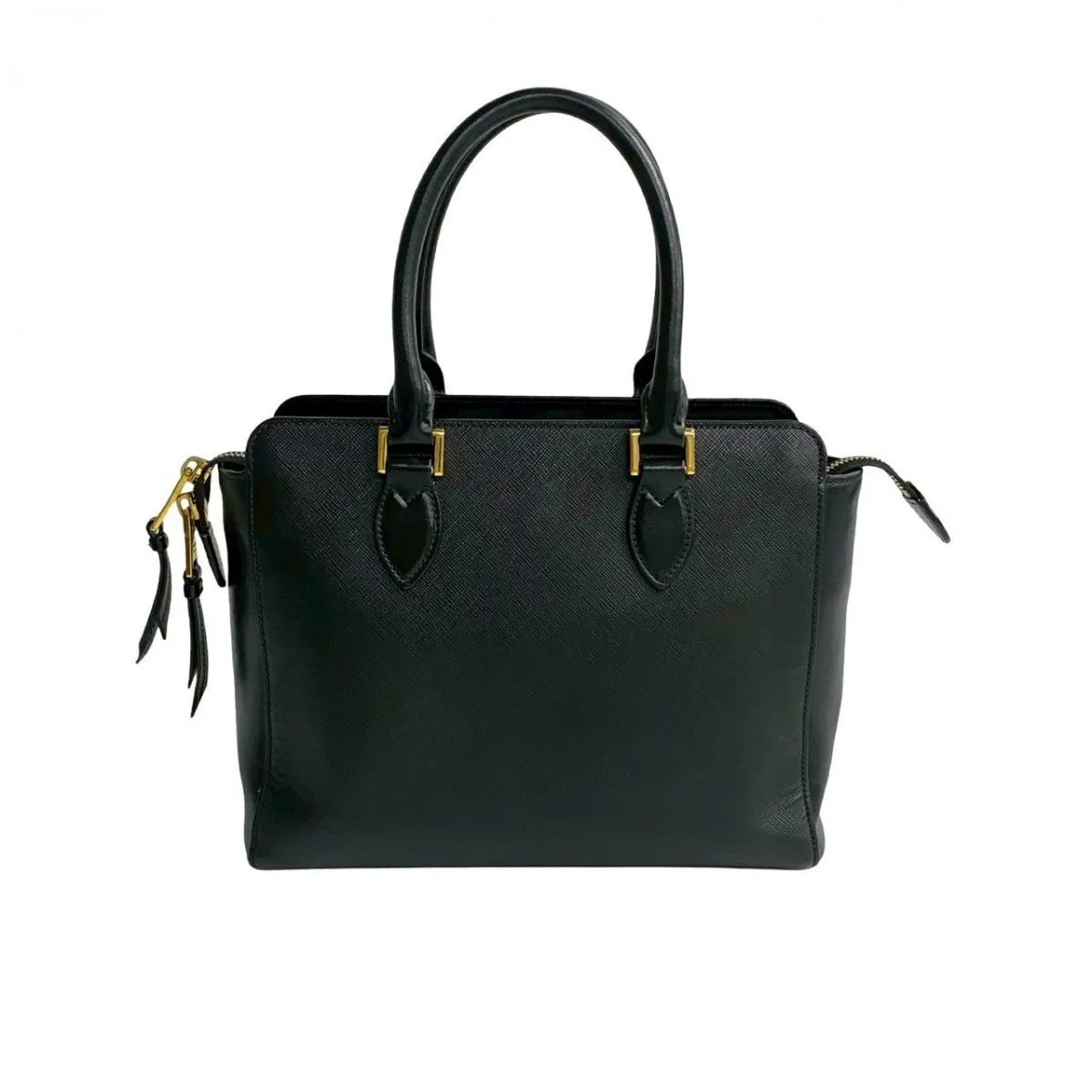 PRADA Shoulder Bag leather black