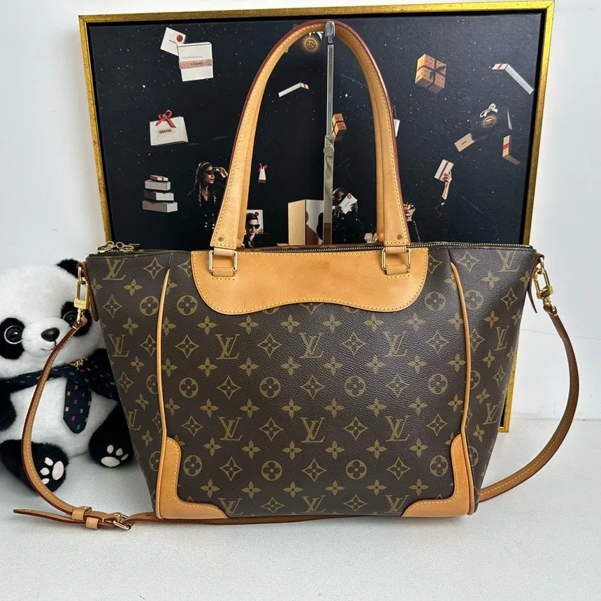 Pre-loved Louis Vuitton Monogram Canvas Tivoli GM Brown Shoulder Bag 11944952