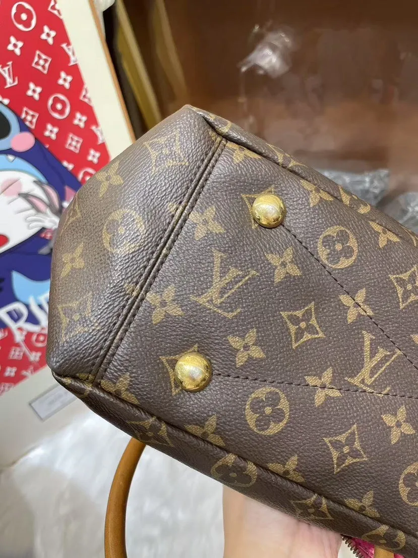 Preloved Louis Vuitton Monogram Canvas Bav Shoulder Bag in Brown