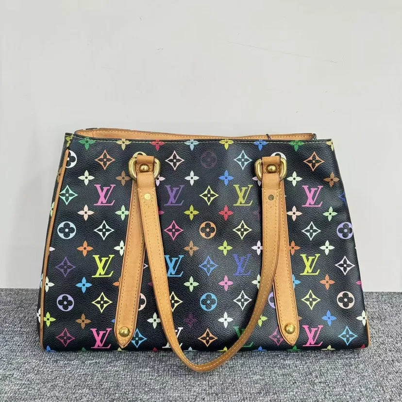 Preloved Louis Vuitton Multicolor Monogram Canvas Shoulder Bag