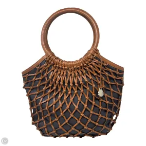Santini Collection Meloney Tote Designer By Brahmin In Tobacco, Size: Large