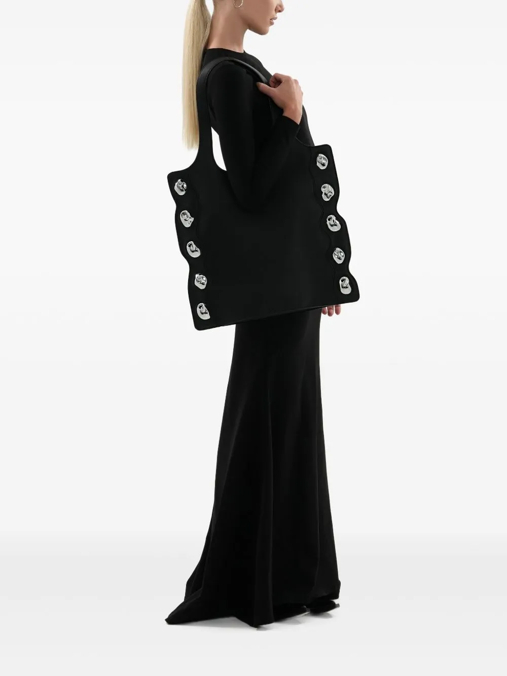 Side Stone Sculpted Tote Bag