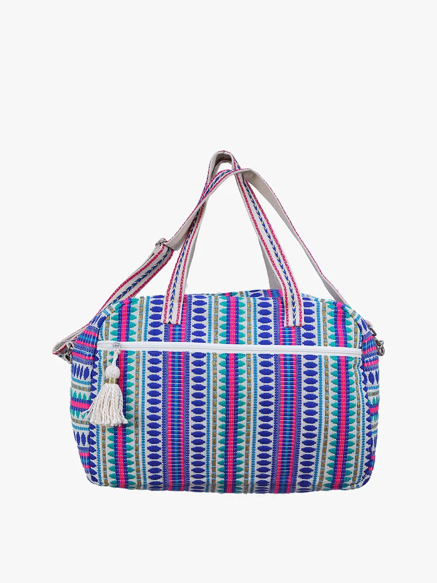 Sienna Striped Weekender