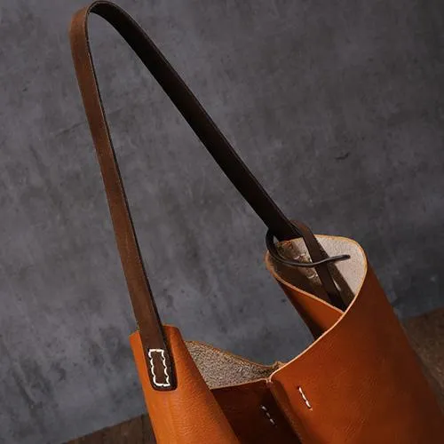 Soft Leather Womens Brown Tote Shoulder Bag Black Leather Shoulder Tote Bag Purse for Ladies