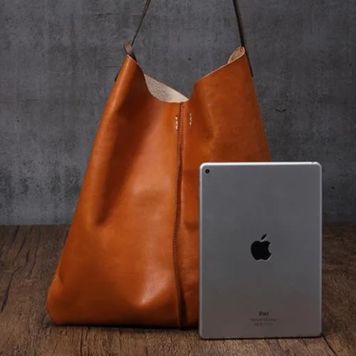 Soft Leather Womens Brown Tote Shoulder Bag Black Leather Shoulder Tote Bag Purse for Ladies