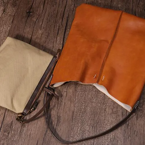 Soft Leather Womens Brown Tote Shoulder Bag Black Leather Shoulder Tote Bag Purse for Ladies
