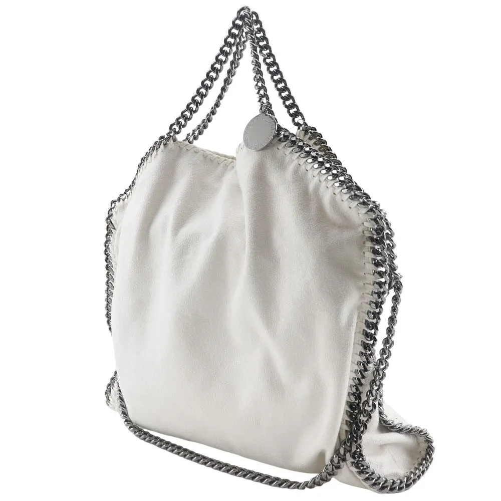 Stella McCartney Handbag 495151 polyester White 2WAYShoulder Falabella Women Used
