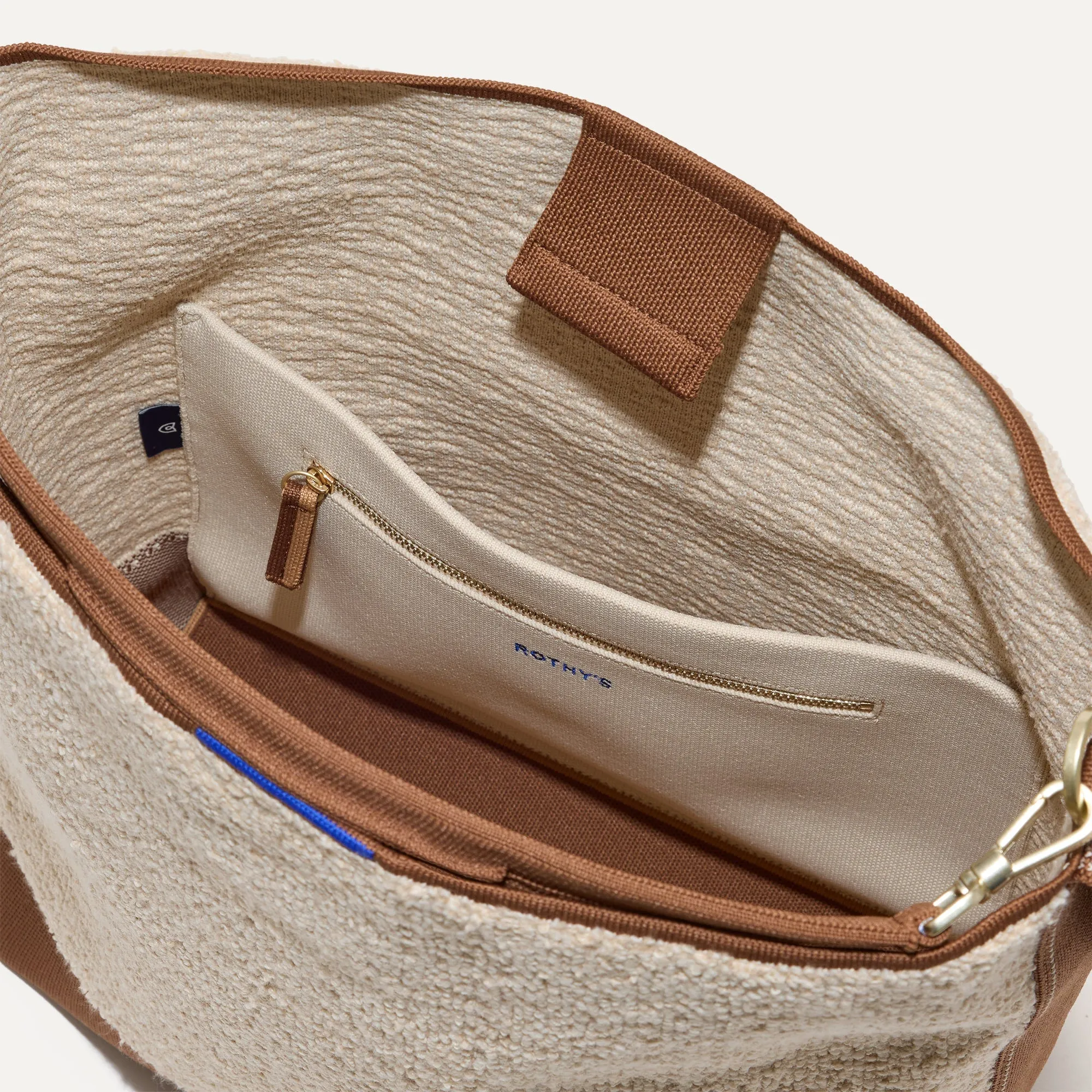 The Bucket Bag - Honeybun Boucl