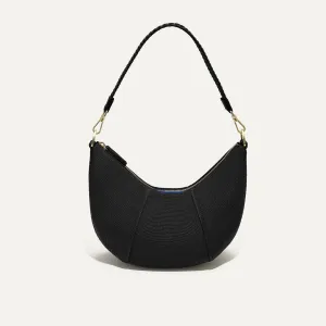 The Crescent Bag - Black Licorice