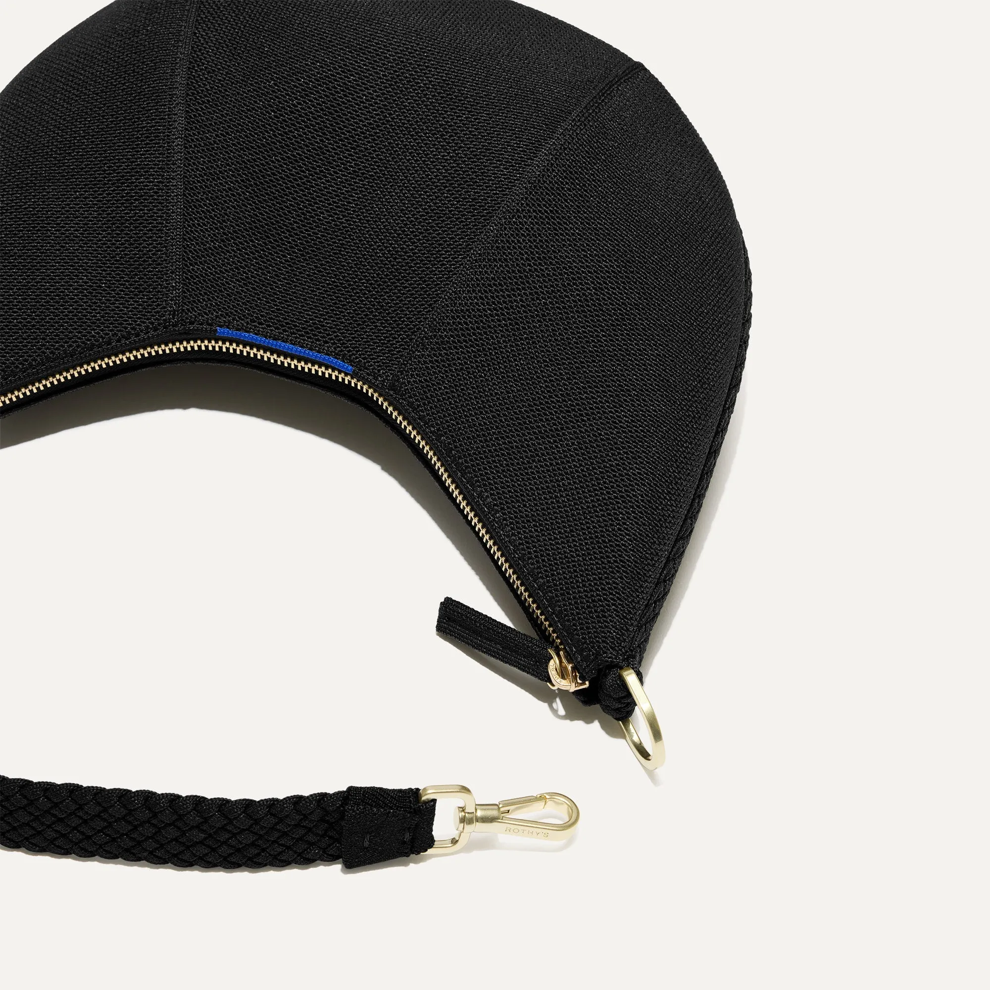 The Crescent Bag - Black Licorice