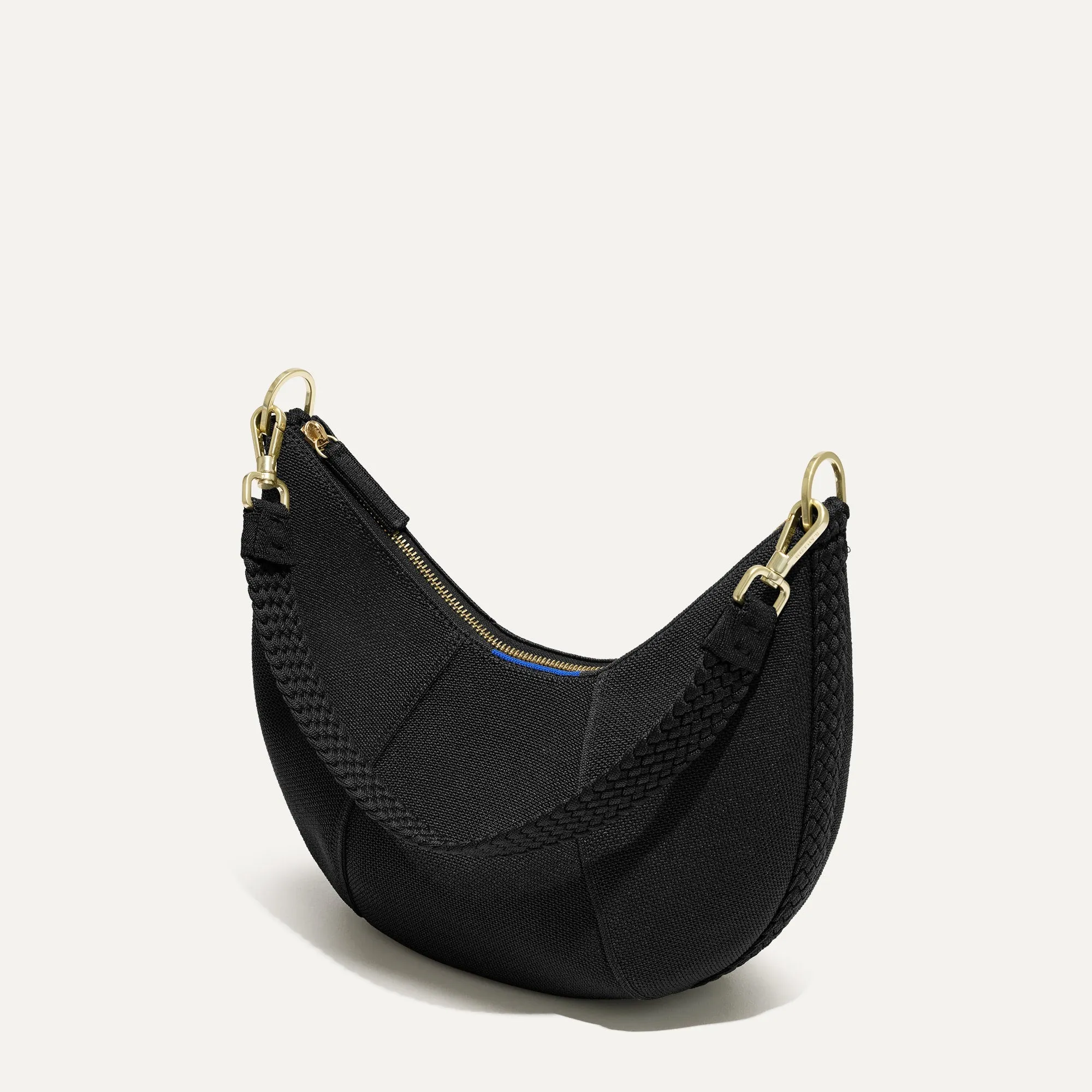 The Crescent Bag - Black Licorice