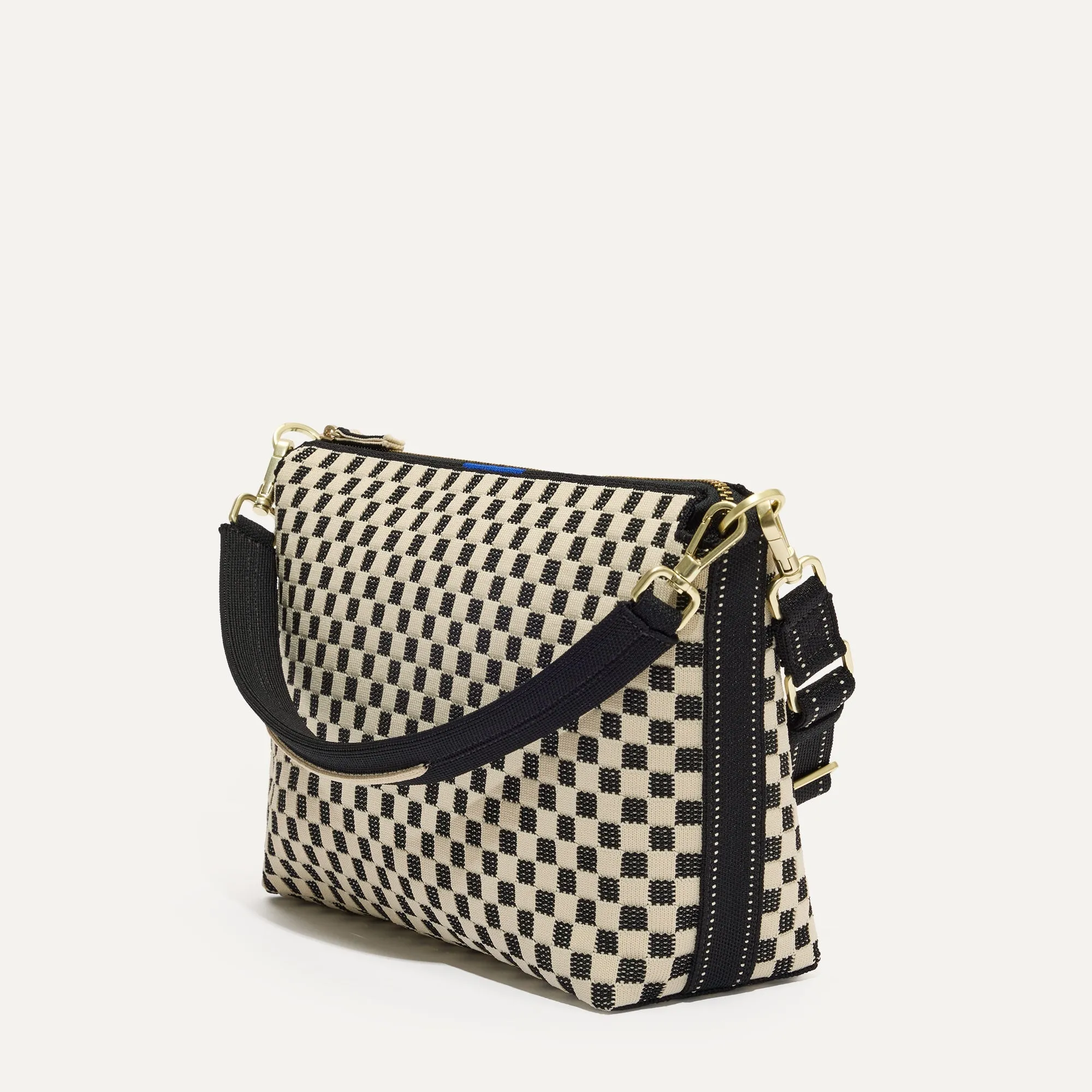 The Daily Crossbody - Tuxedo Midi Check