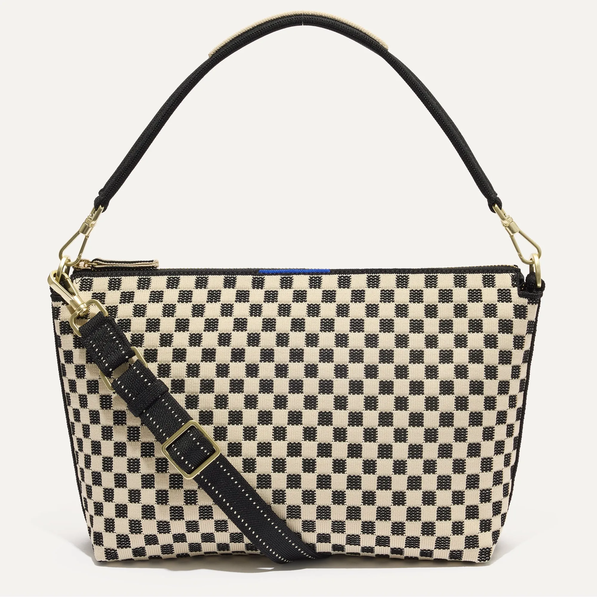 The Daily Crossbody - Tuxedo Midi Check