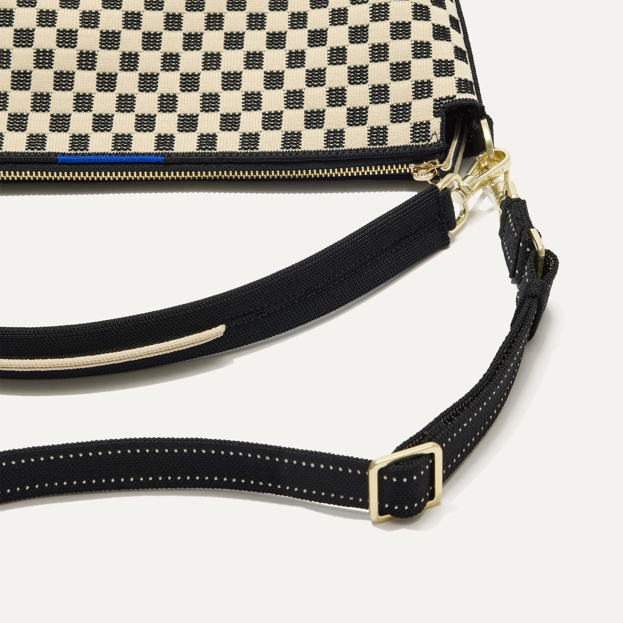 The Daily Crossbody - Tuxedo Midi Check