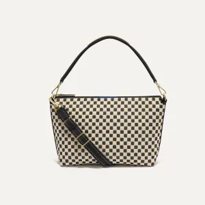 The Daily Crossbody - Tuxedo Midi Check