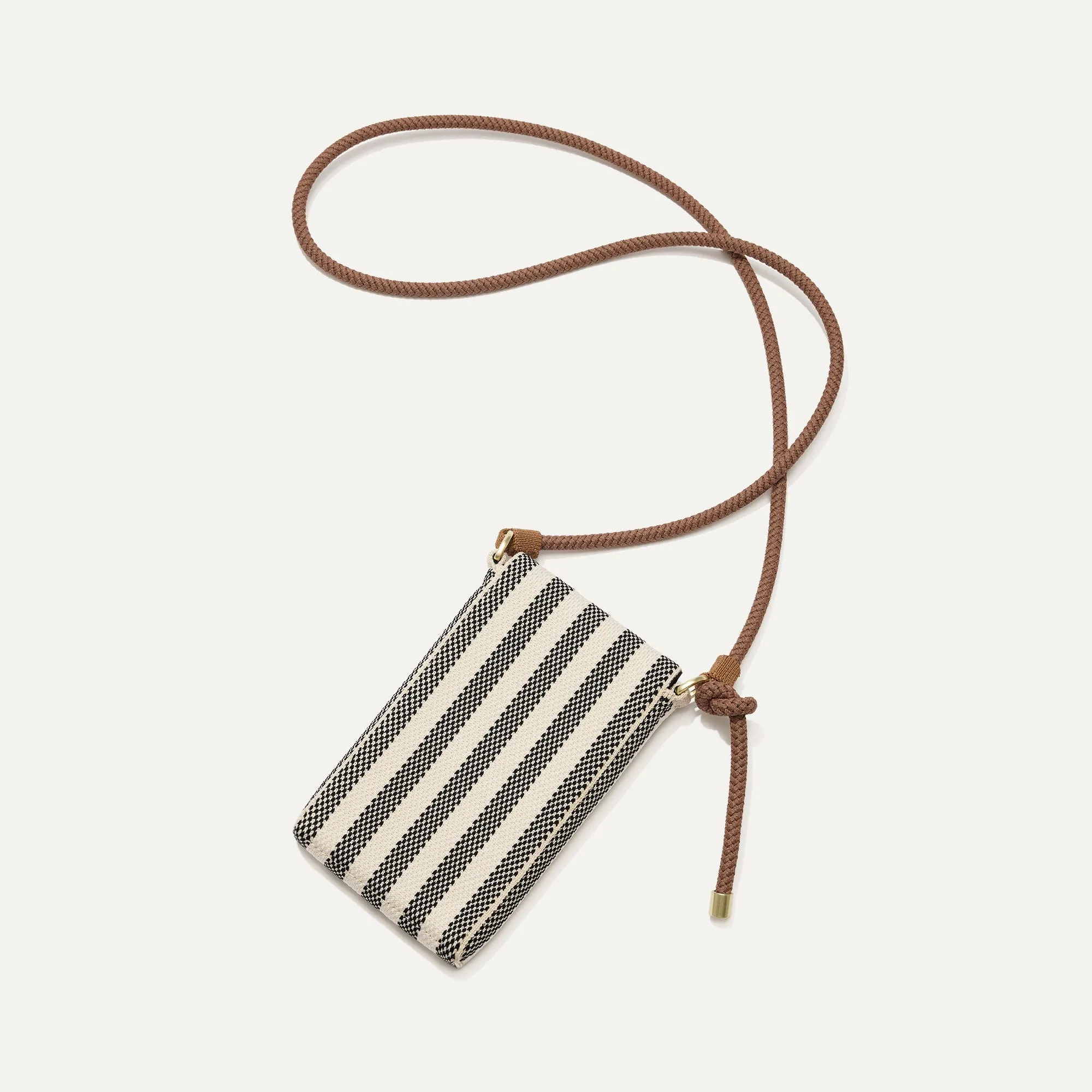 The Phone Crossbody - Cabana Stripe