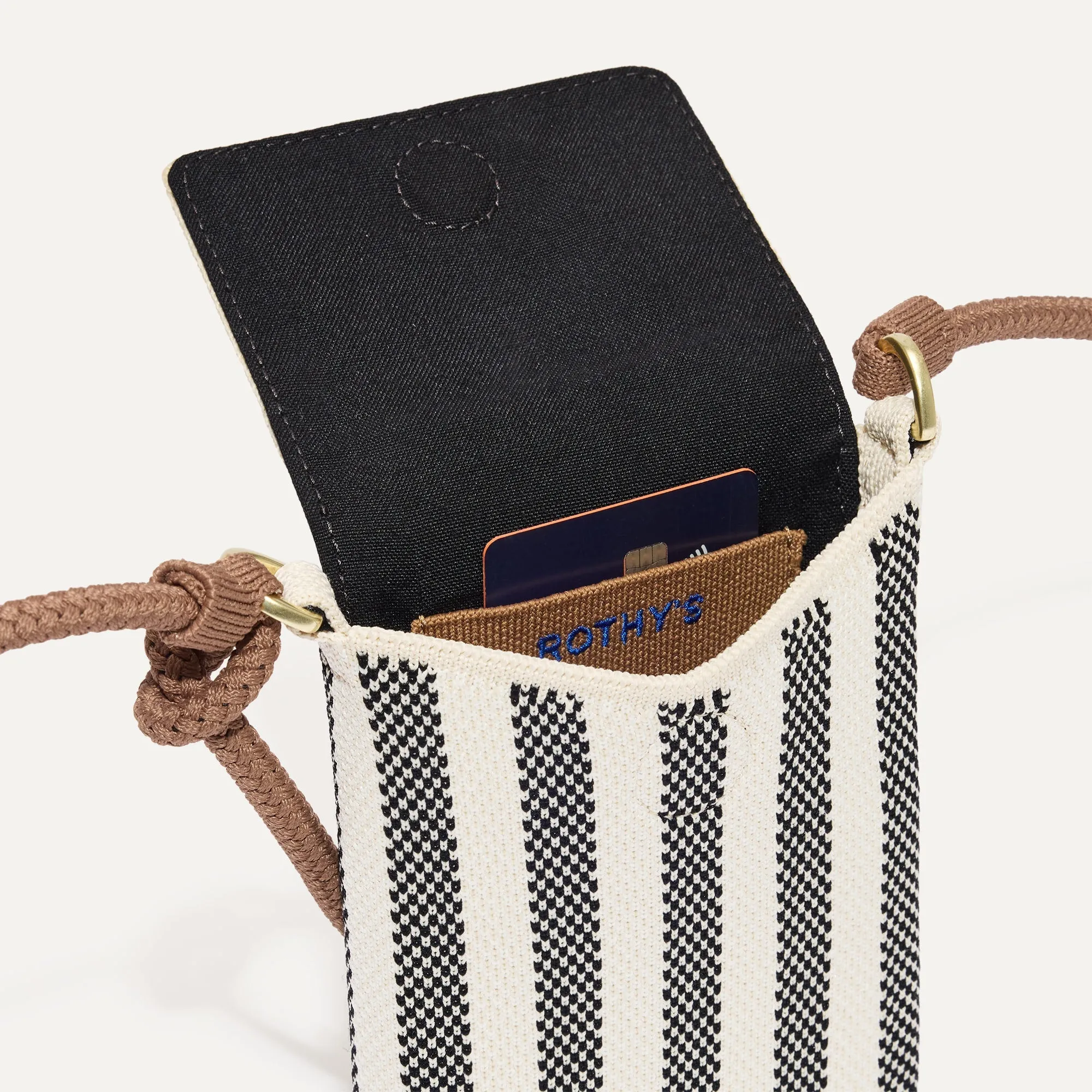 The Phone Crossbody - Cabana Stripe