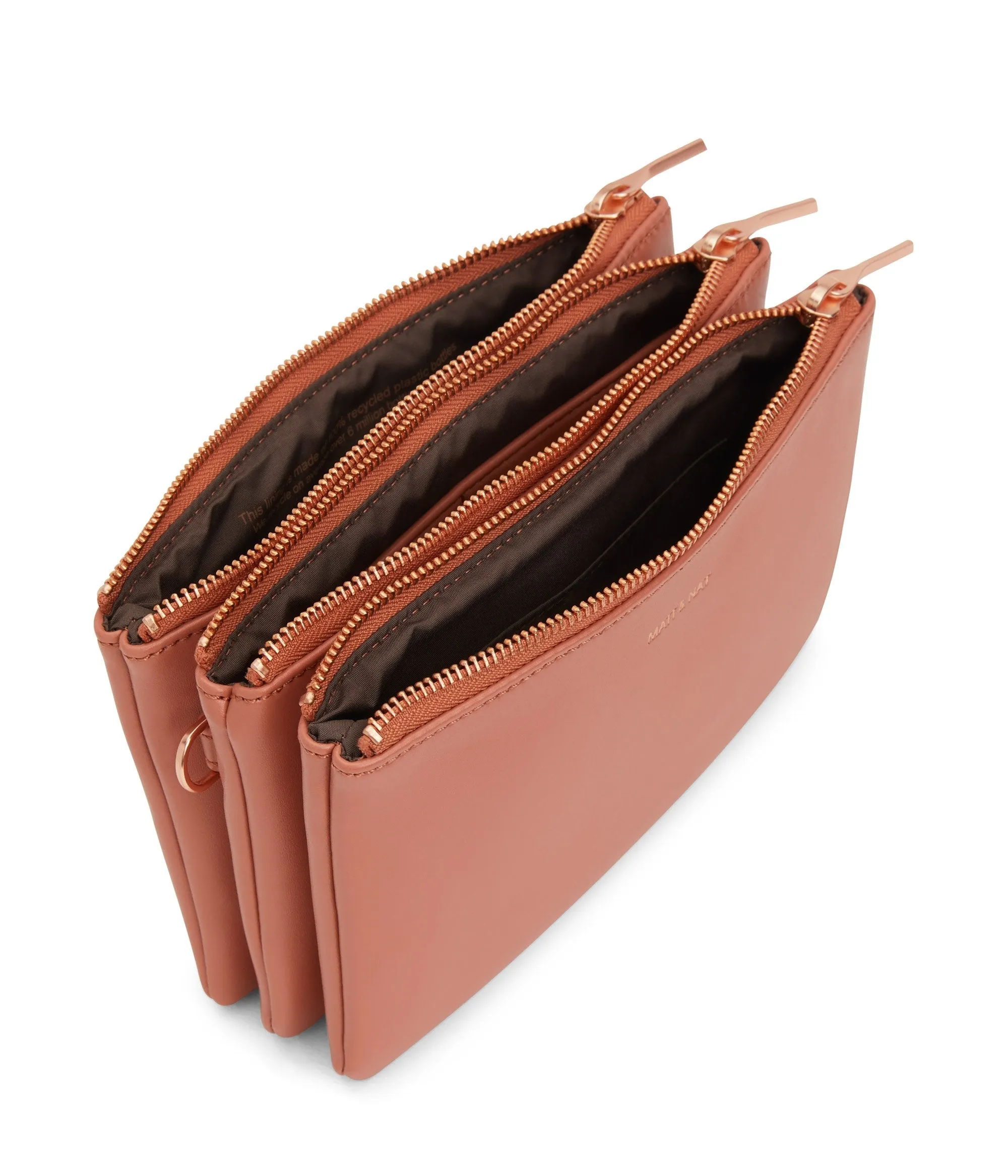 TRIPLET Vegan Crossbody Bag - Loom