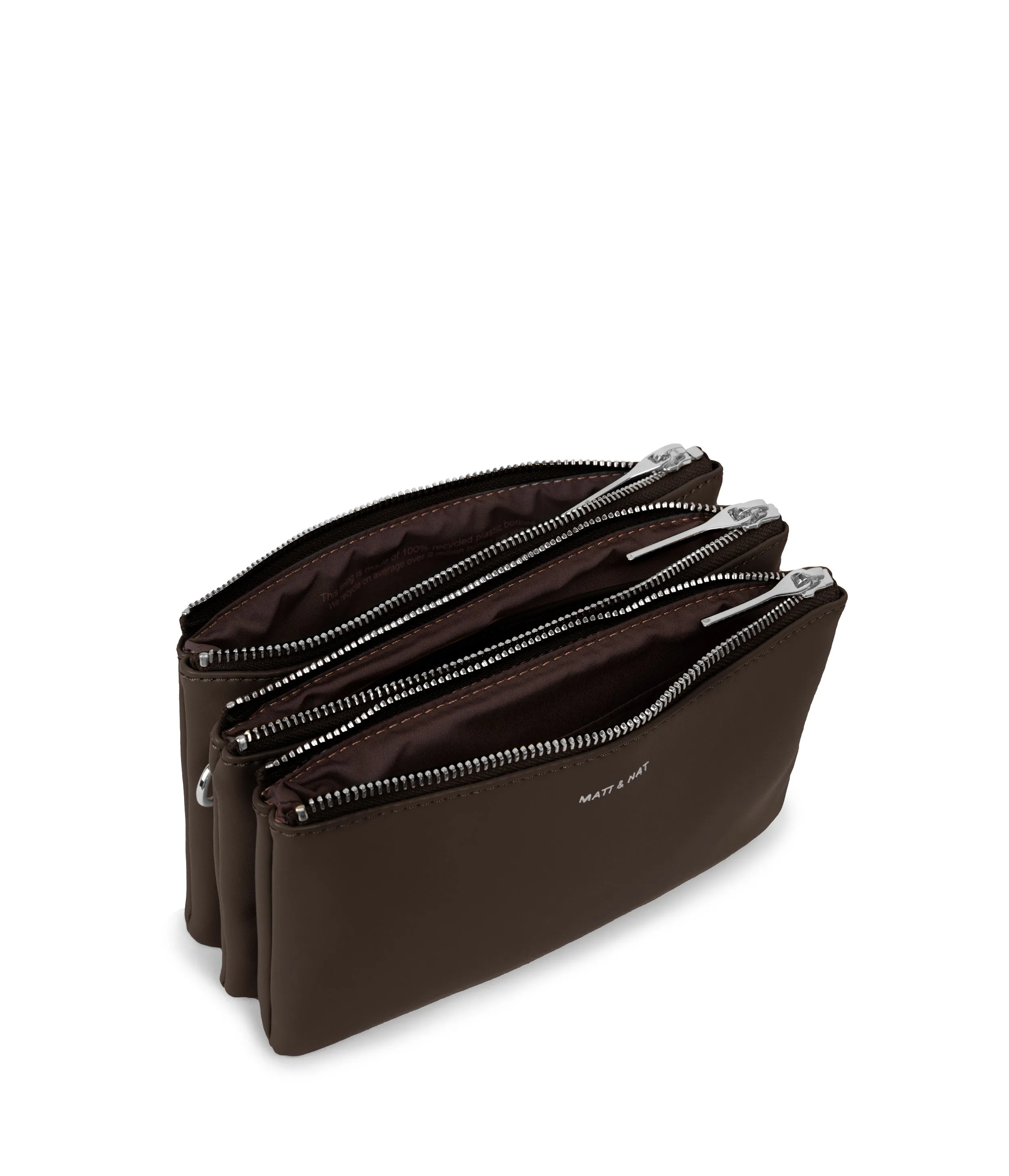 TRIPLET Vegan Crossbody Bag - Loom