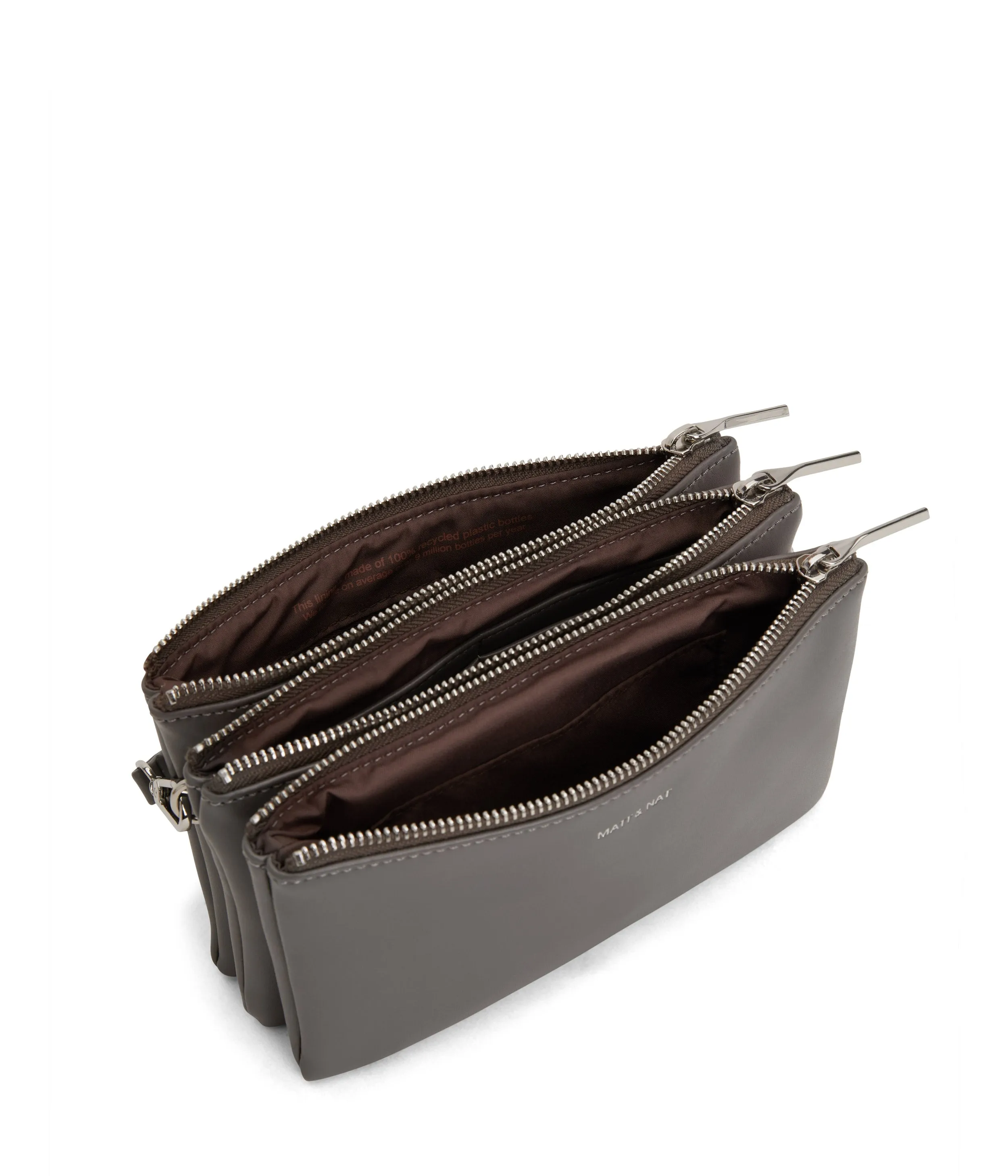 TRIPLET Vegan Crossbody Bag - Loom