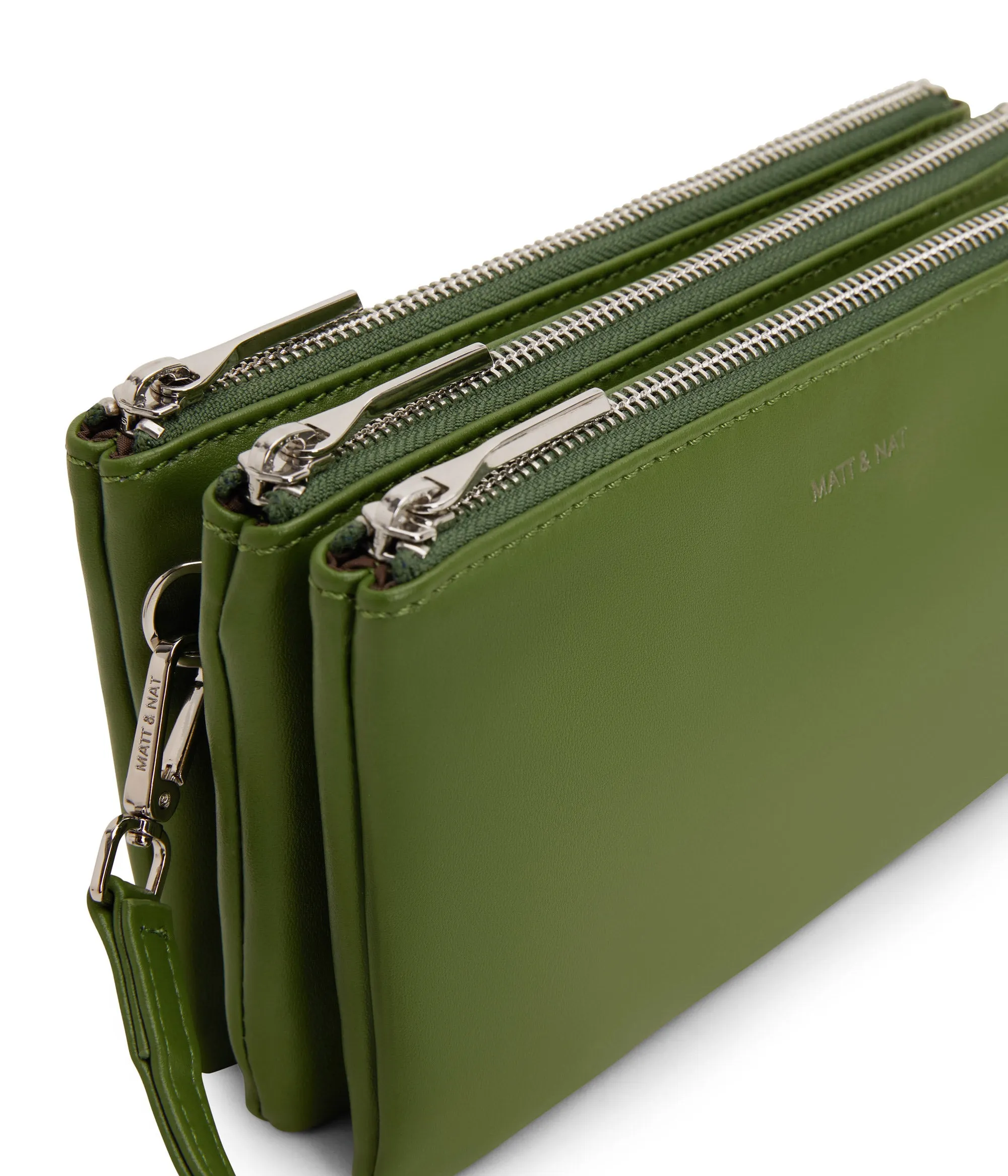 TRIPLET Vegan Crossbody Bag - Loom