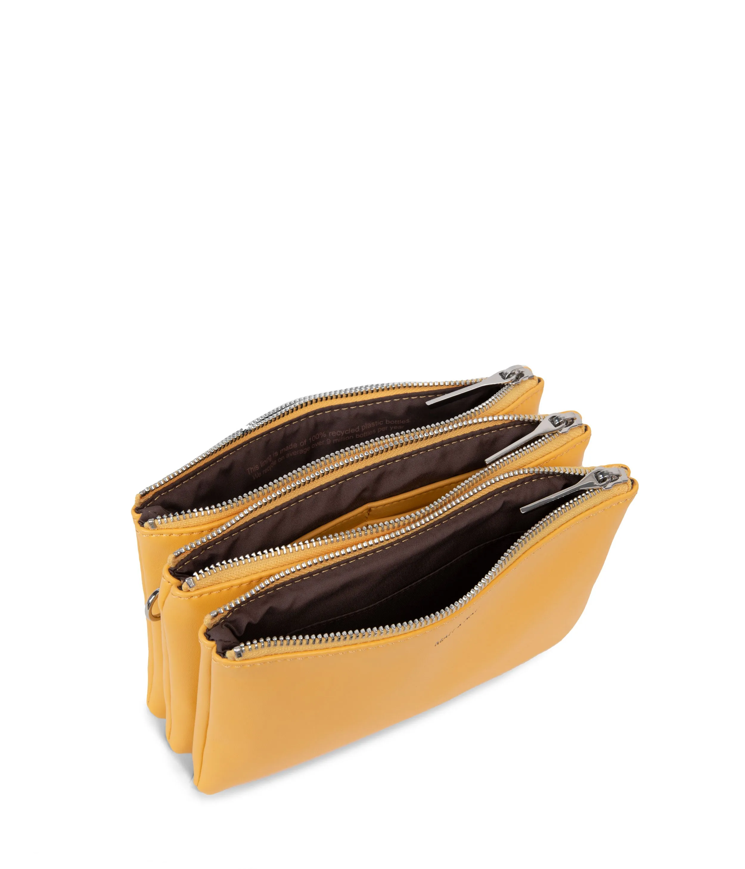 TRIPLET Vegan Crossbody Bag - Loom