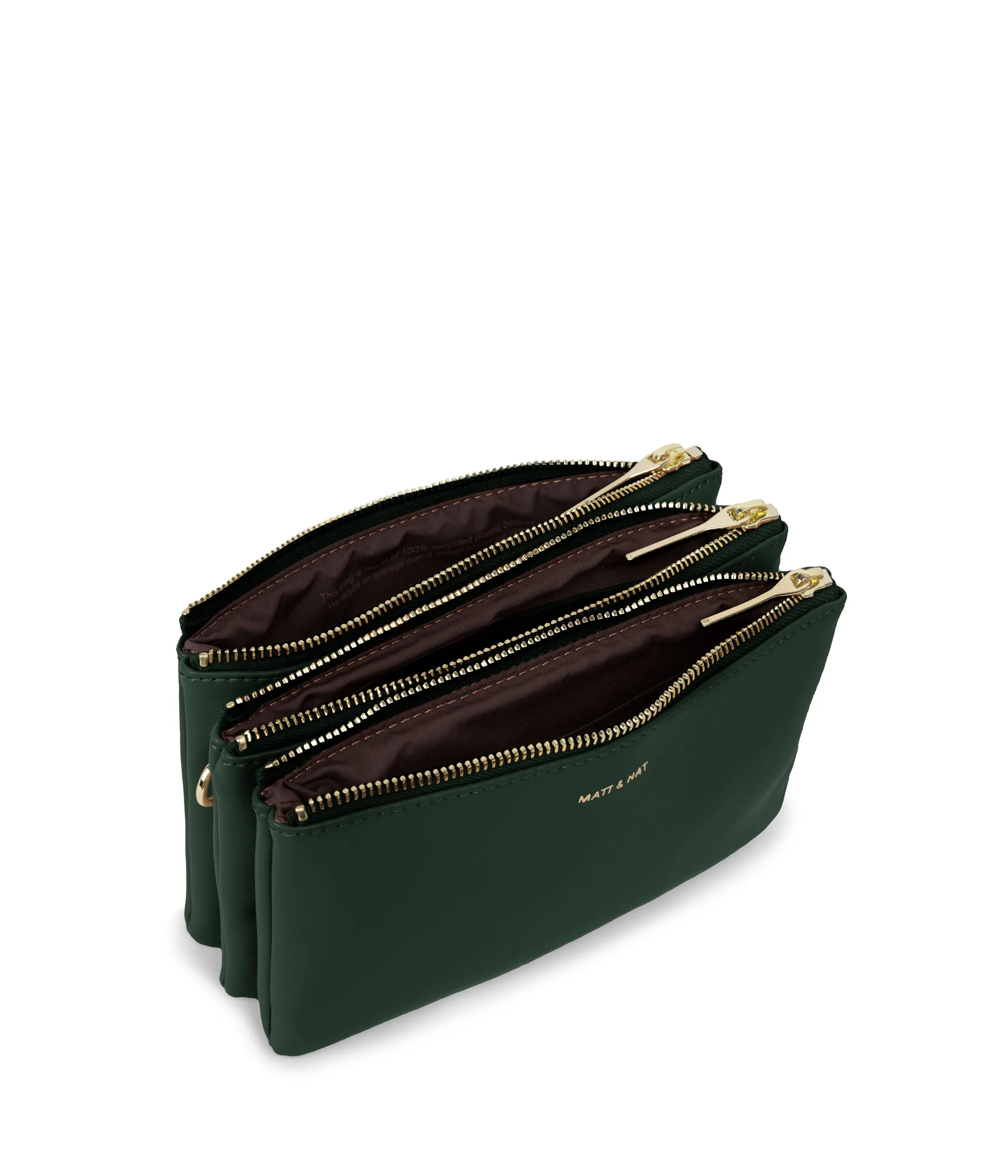 TRIPLET Vegan Crossbody Bag - Loom