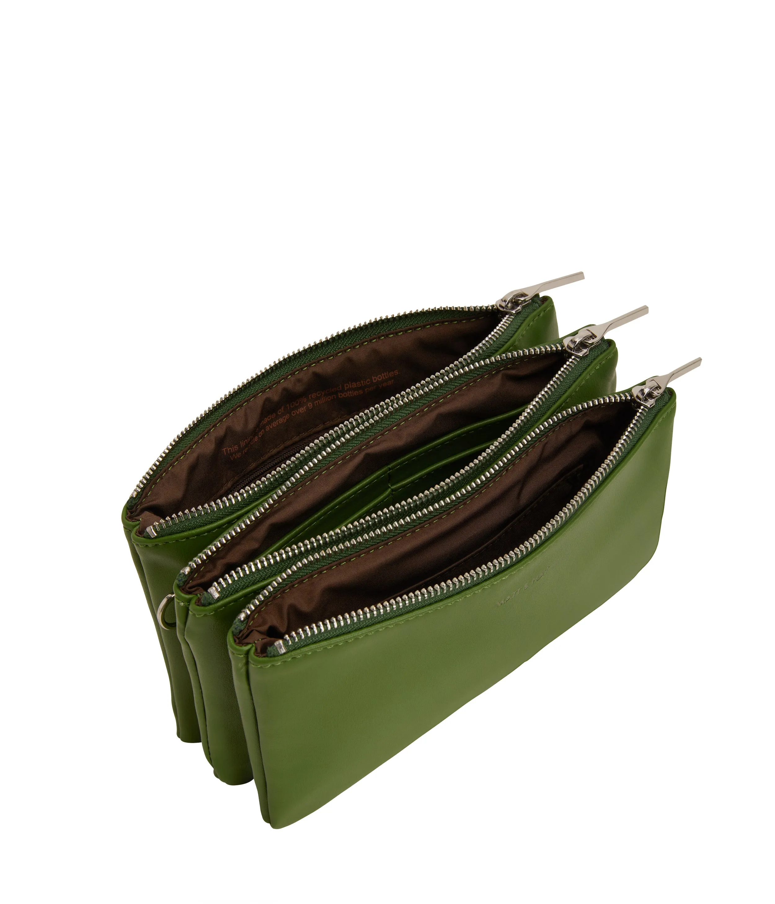 TRIPLET Vegan Crossbody Bag - Loom