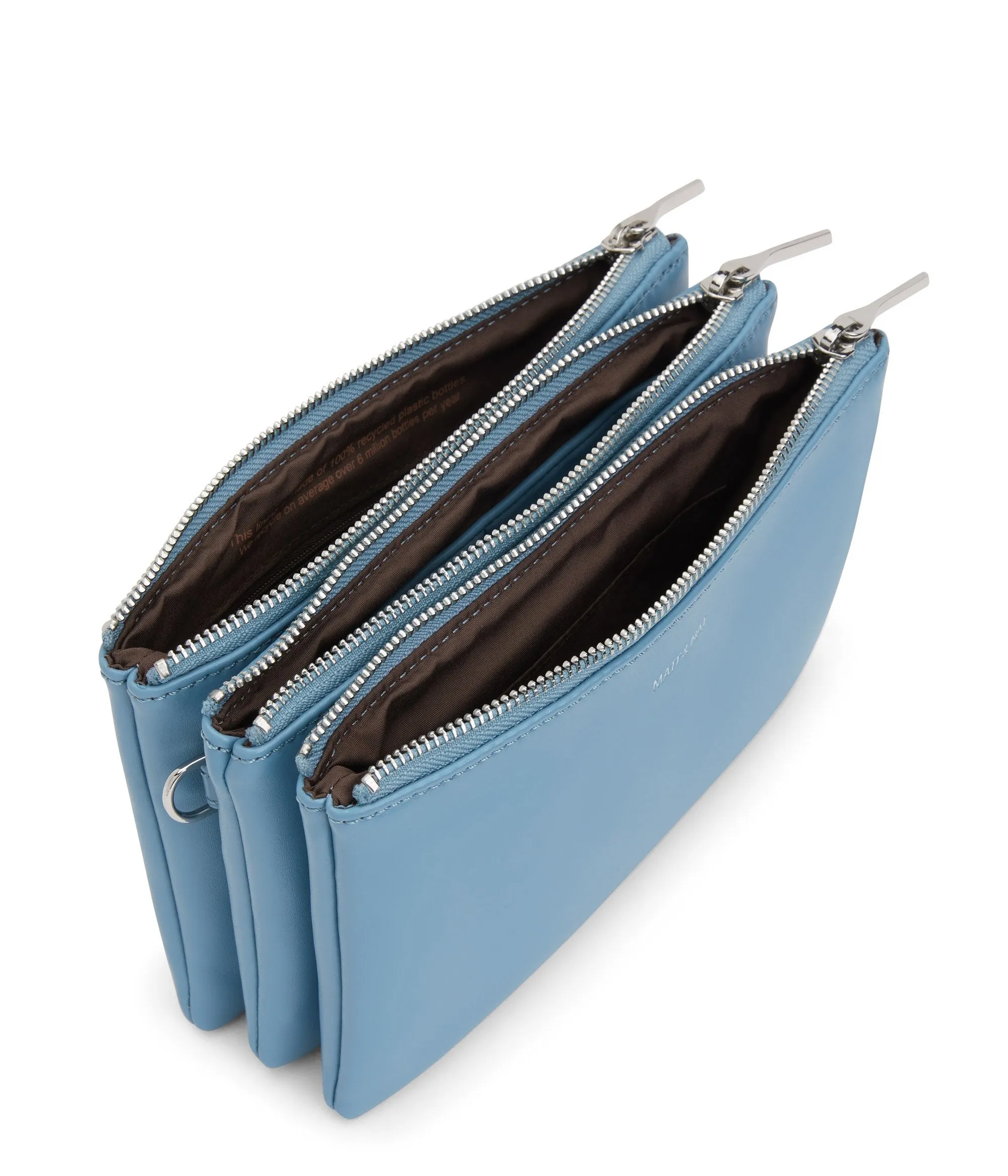 TRIPLET Vegan Crossbody Bag - Loom
