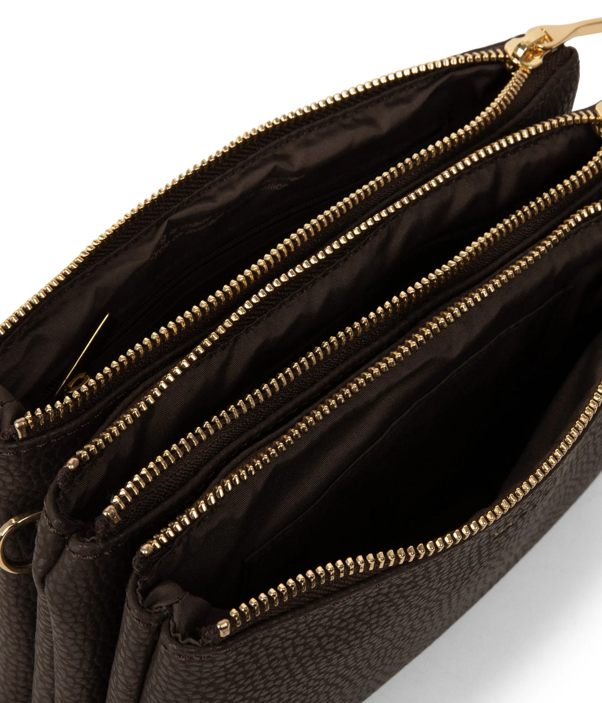 TRIPLET Vegan Crossbody Bag - Purity