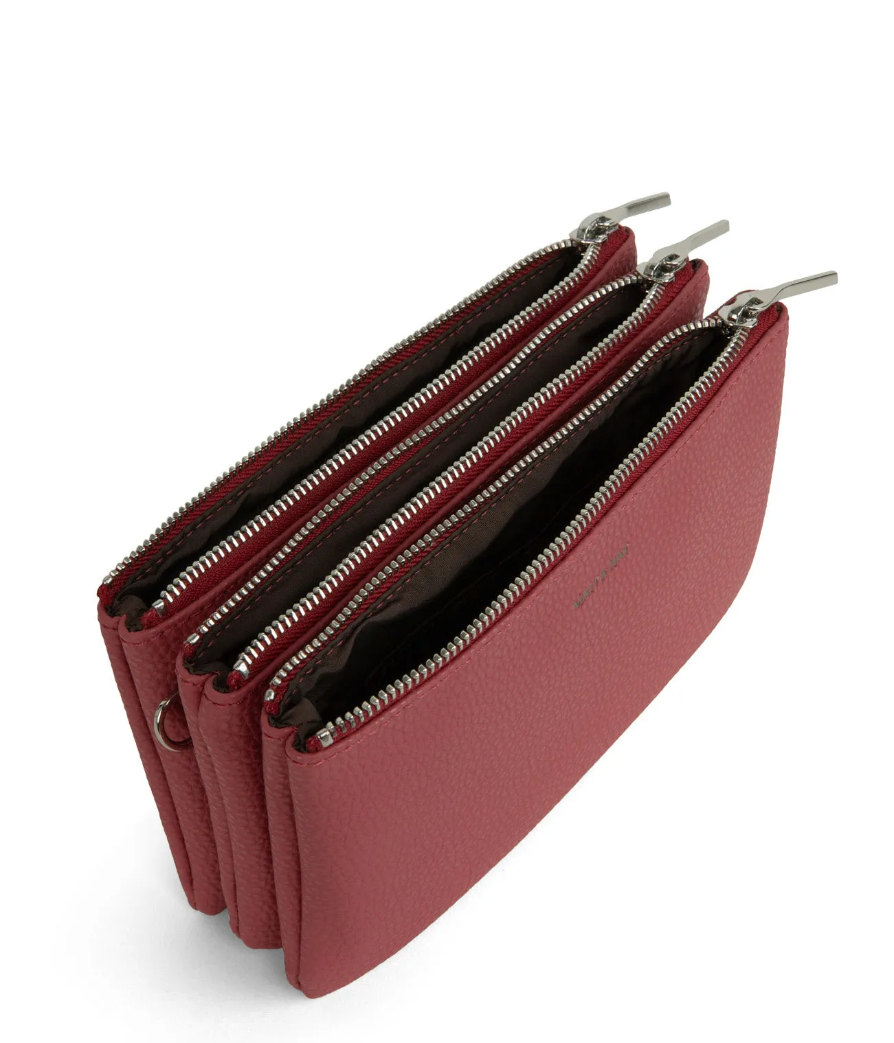 TRIPLET Vegan Crossbody Bag - Purity