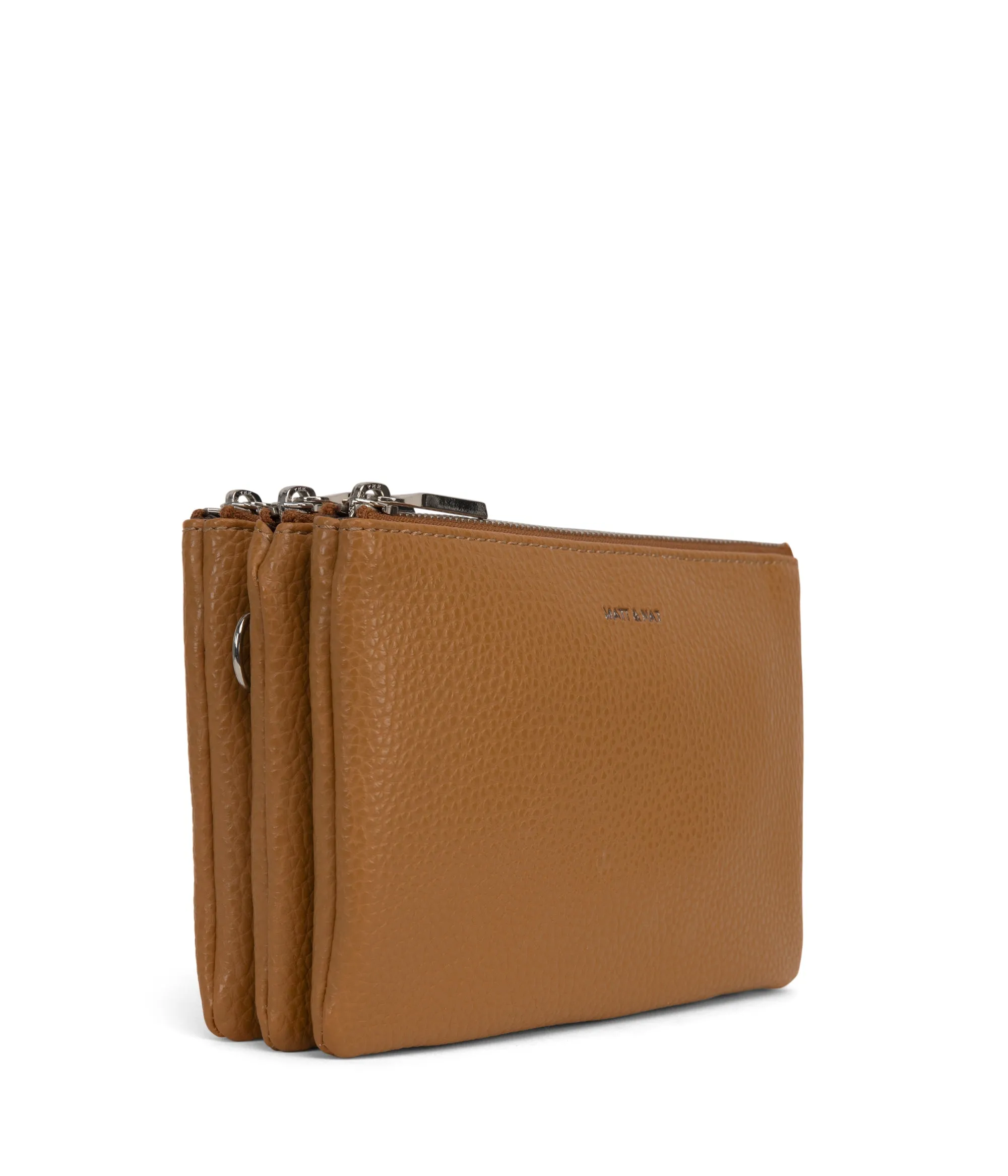 TRIPLET Vegan Crossbody Bag - Purity