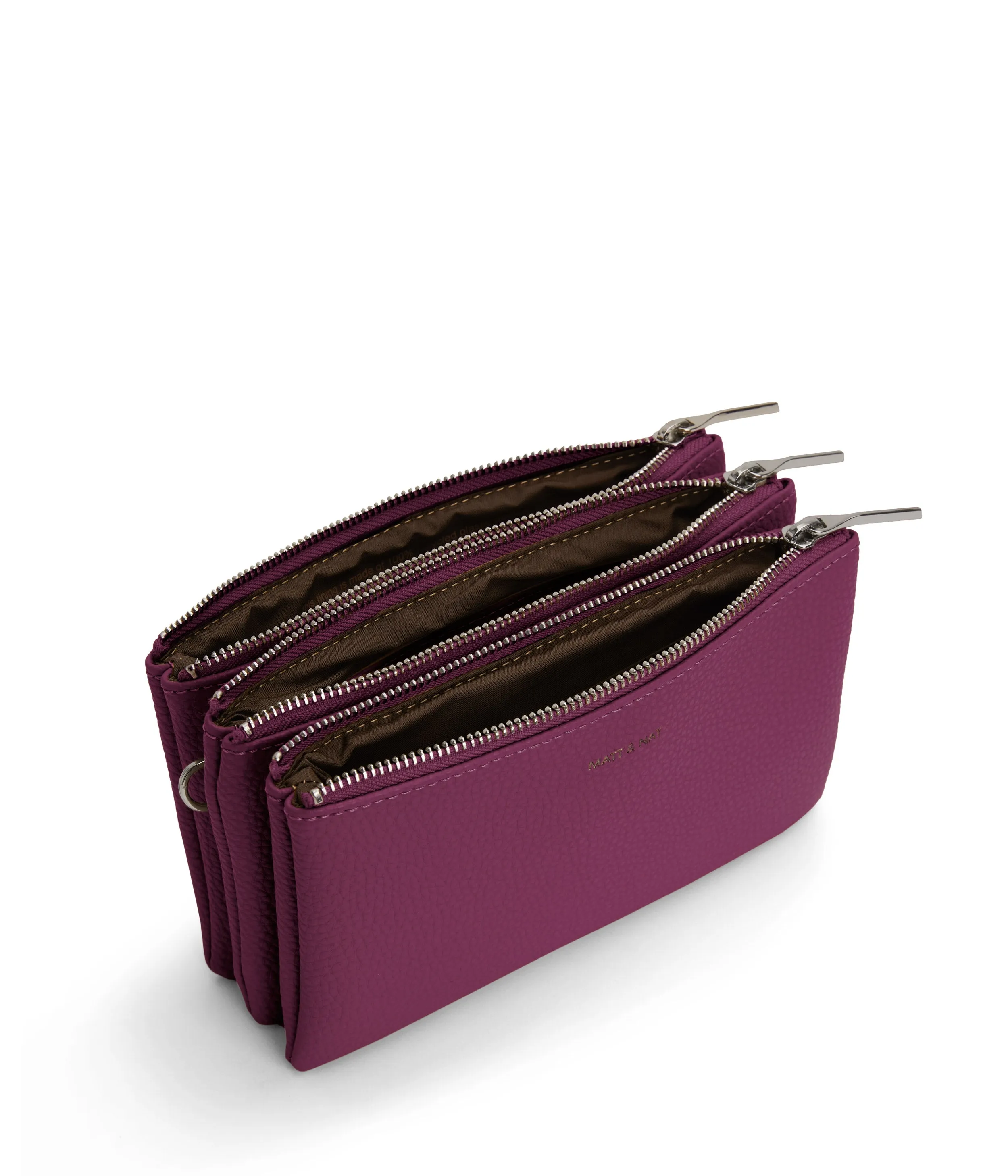 TRIPLET Vegan Crossbody Bag - Purity