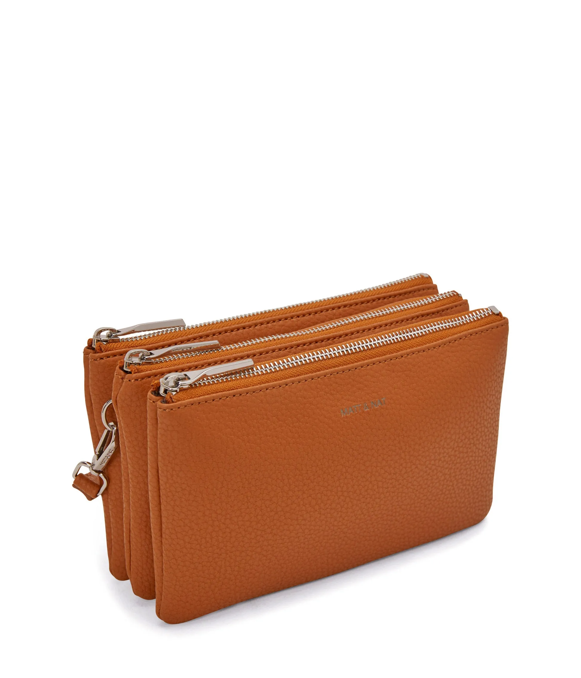 TRIPLET Vegan Crossbody Bag - Purity